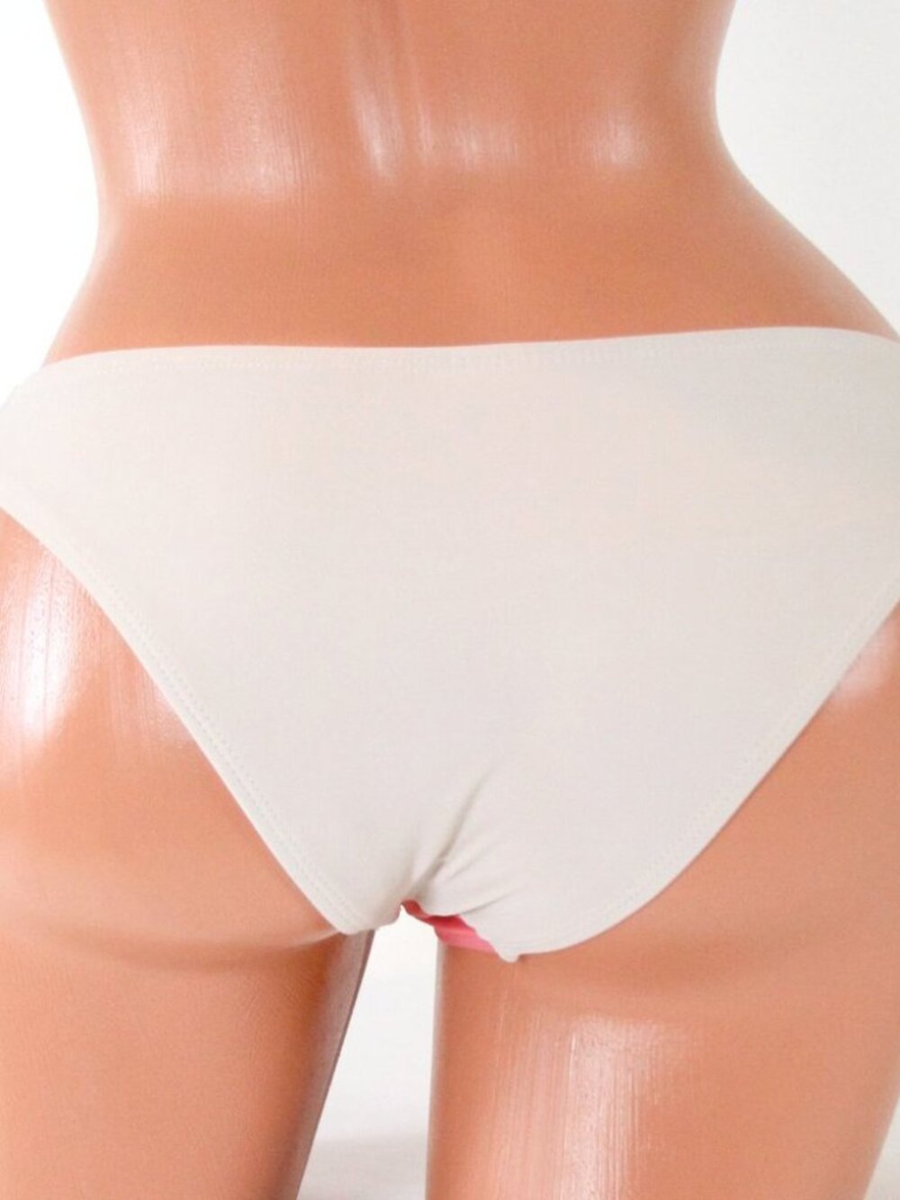 Hula Honey Juniors' Colorblocked Cheeky Hipster Bikini Bottoms NWT Size XL - Picture 6 of 6